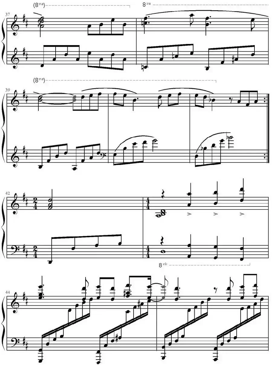 兰亭序（雨田钢琴编配版）