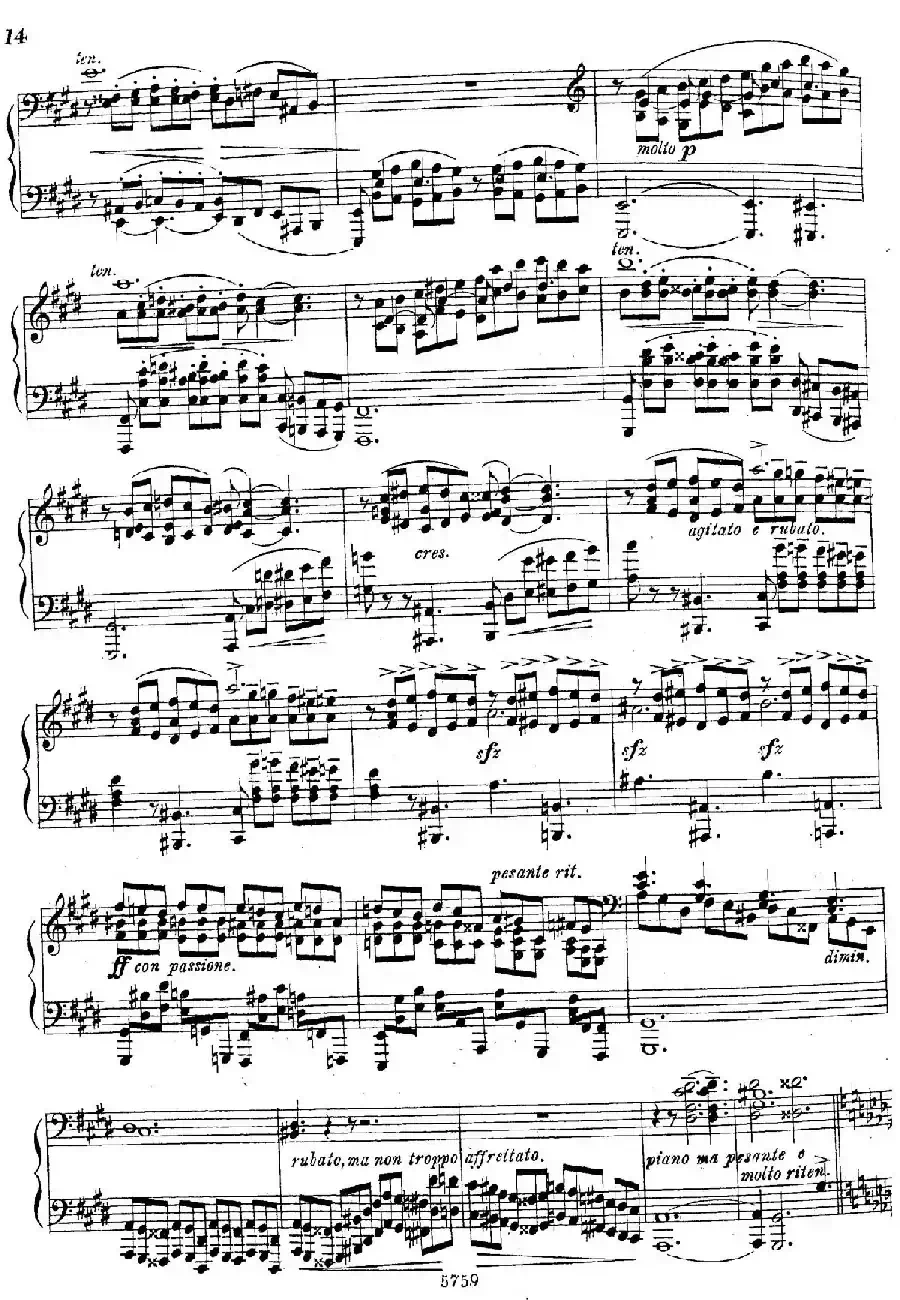 3首音乐会练习曲（Three Concert Etudes Op.24）（Ⅱ）