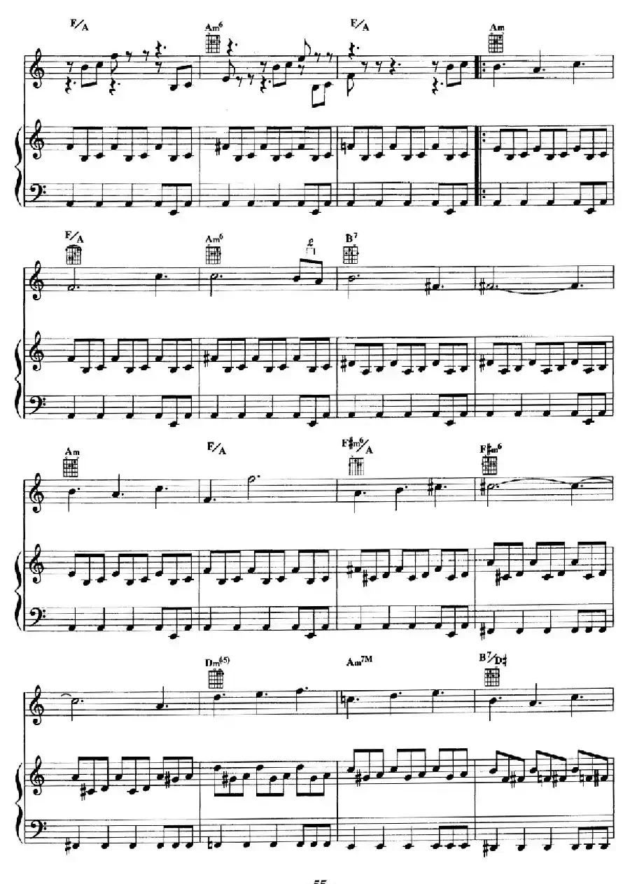 电影配乐大师莫瑞康最佳20首钢琴谱（Best of Ennio Morricone·16）