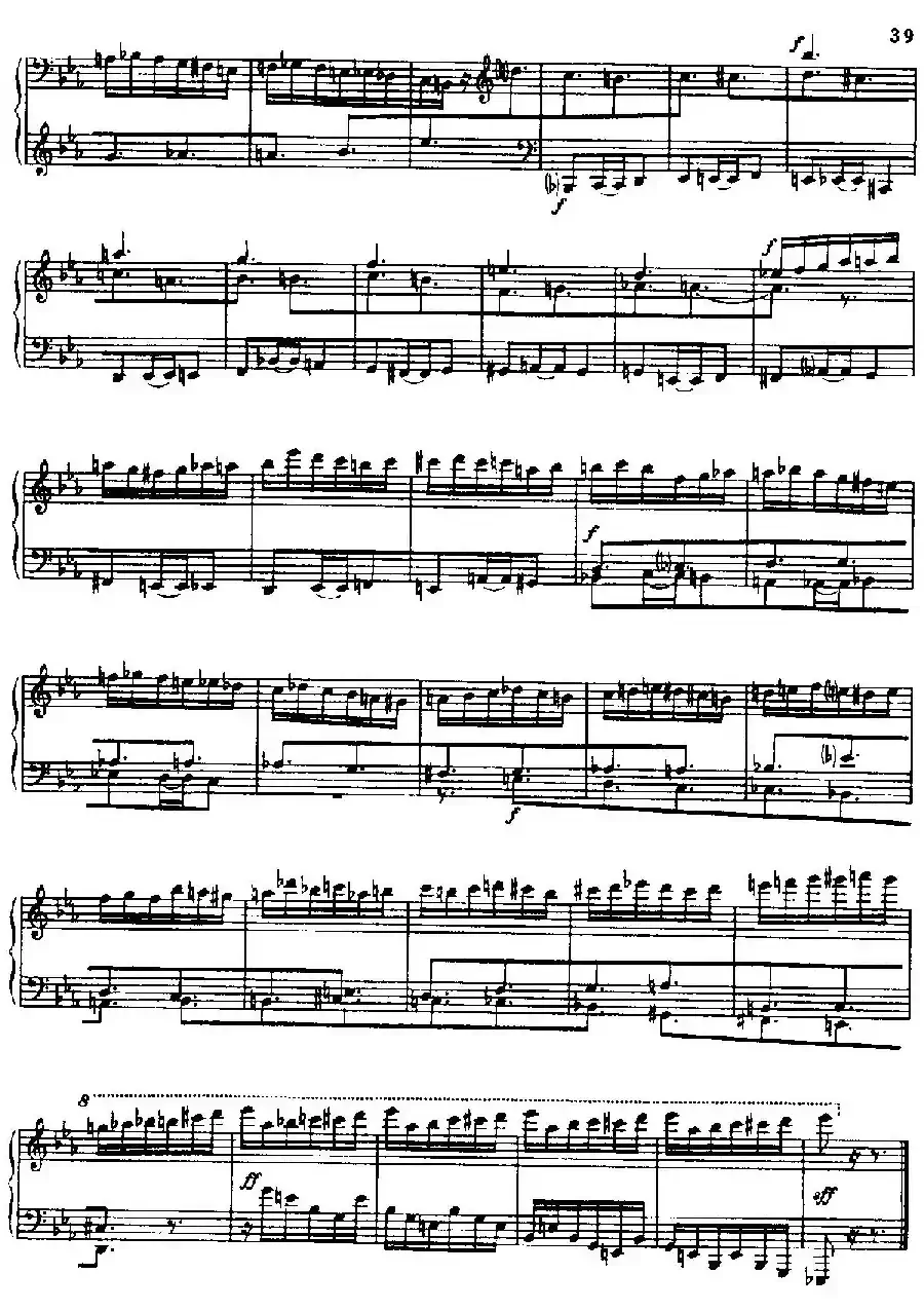 24 Preludes and Fugues Part.2 Op.45（24首前奏曲与赋格·第二部分·19）