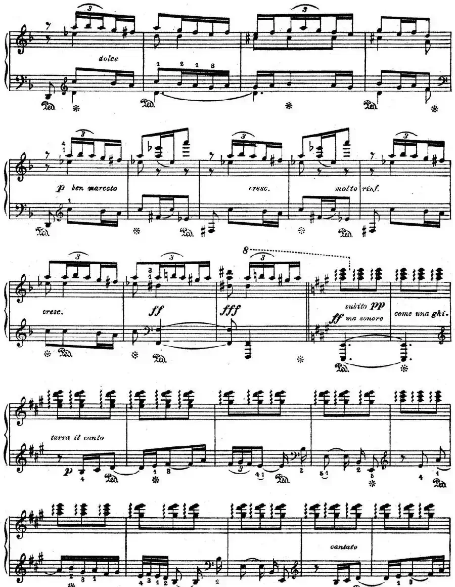 Suite Espanola Op.47（西班牙组曲·Ⅵ）