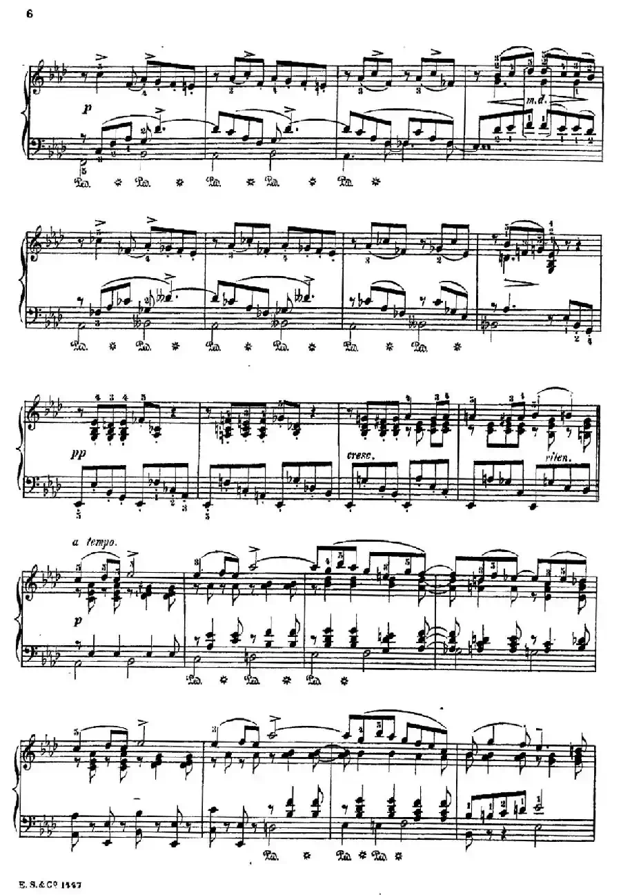 Albumblatt Op.2（纪念册的一页·莫什科夫斯基 作曲版）