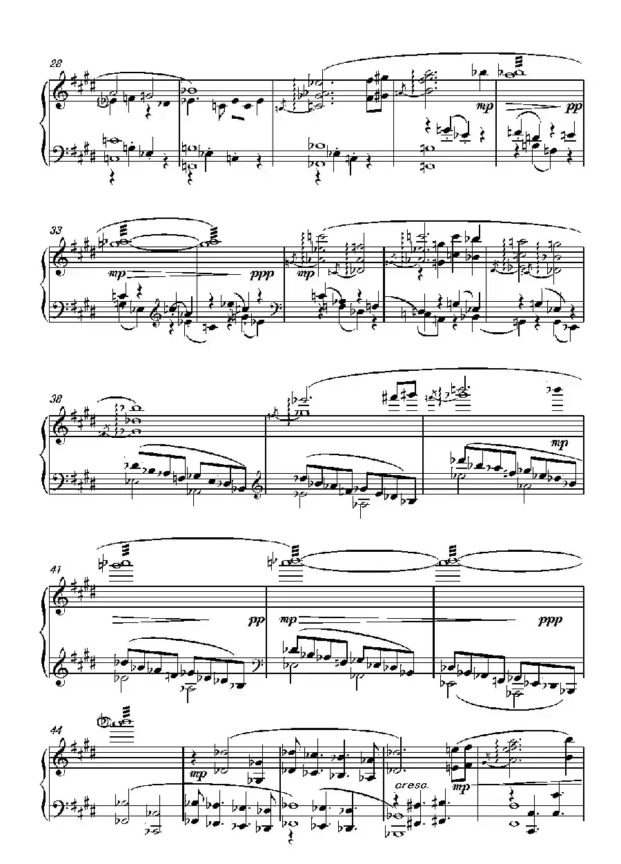 第二十钢琴奏鸣曲(Piano Sonata.20)(中国钢琴作品)