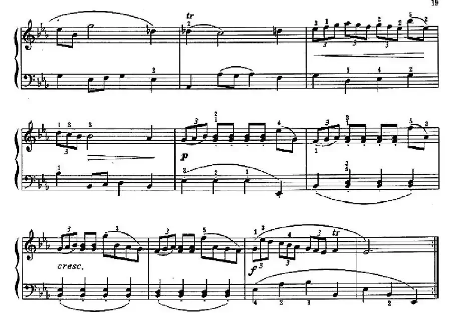 进行曲（练习三连音的正确拍子并保持稳定的节奏）