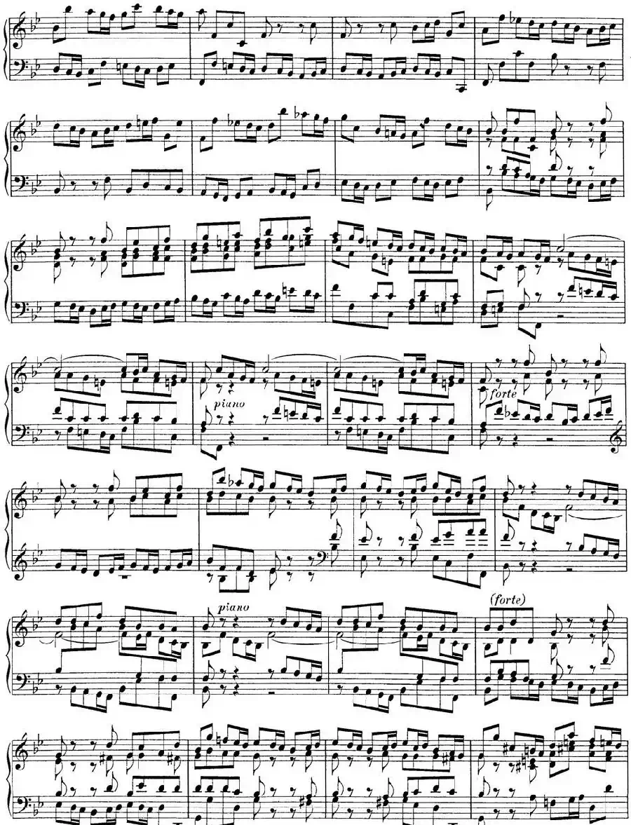 Toccata BWV 915（7首托卡塔·No.6 g小调）