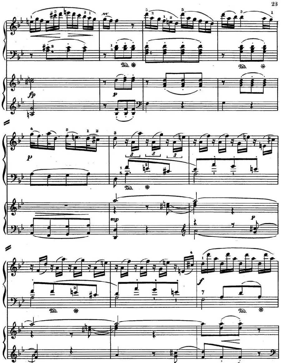 二十八部钢琴协奏曲 No.4