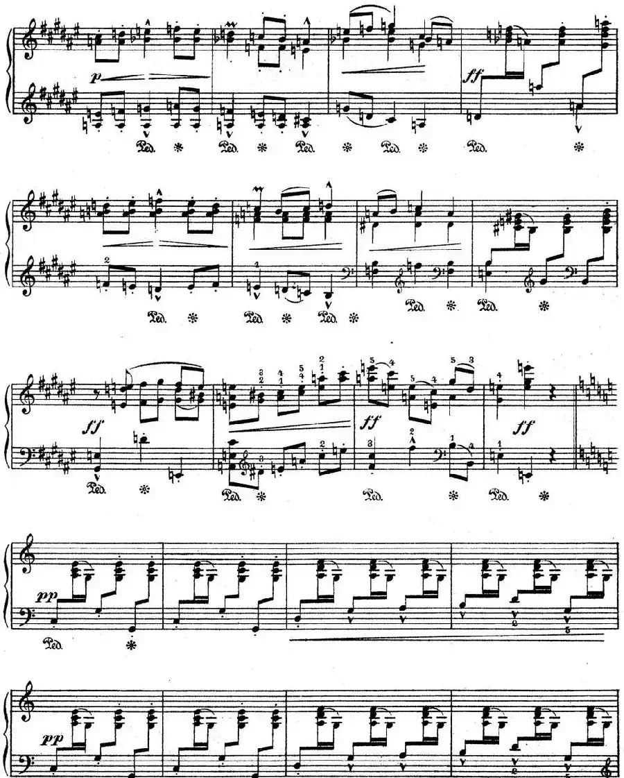 Suite Espanola Op.47（西班牙组曲·Ⅶ）