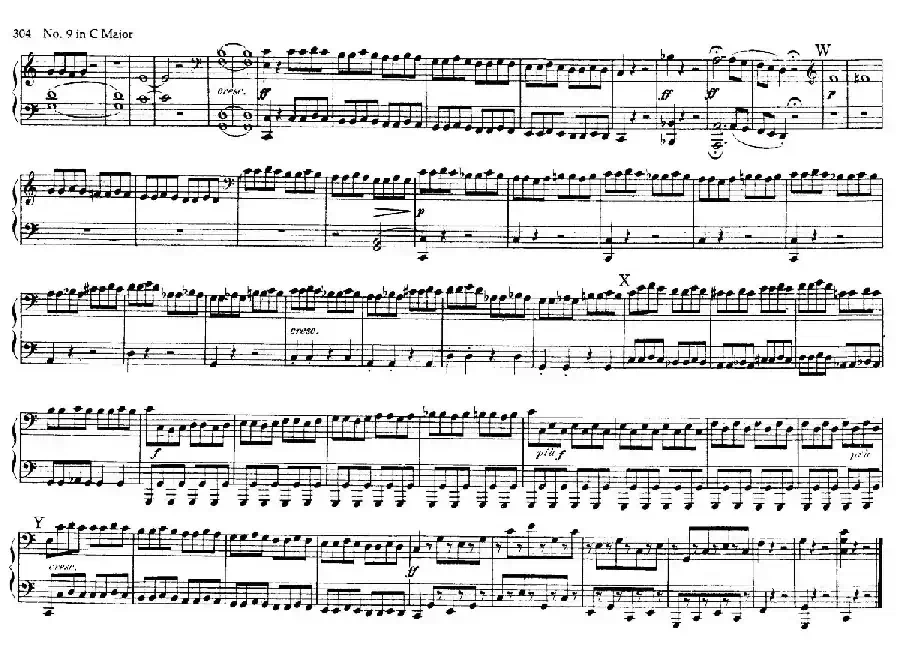 String Quartet No.9 in C Major Op.59-3 - 4 Hands（C大调第九弦乐四重奏·四手联弹）
