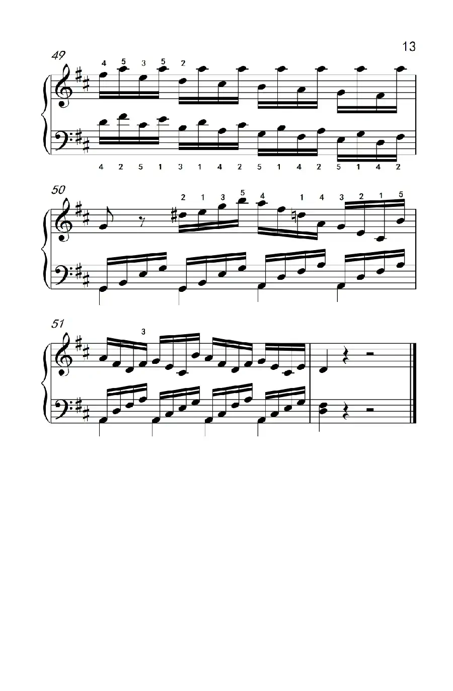 第八级2.练习曲 No.6 （中央音乐学院 钢琴（业余）考级教程 7-9级）