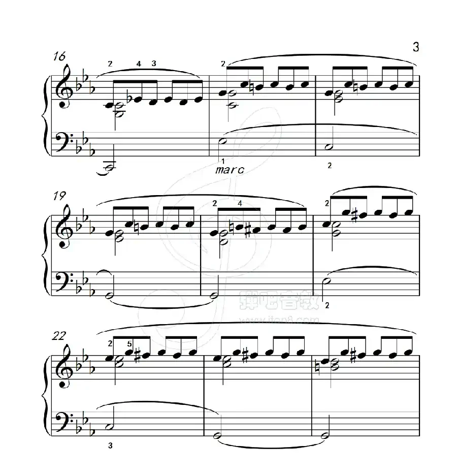 练习曲 11（克拉莫钢琴练习曲60首）