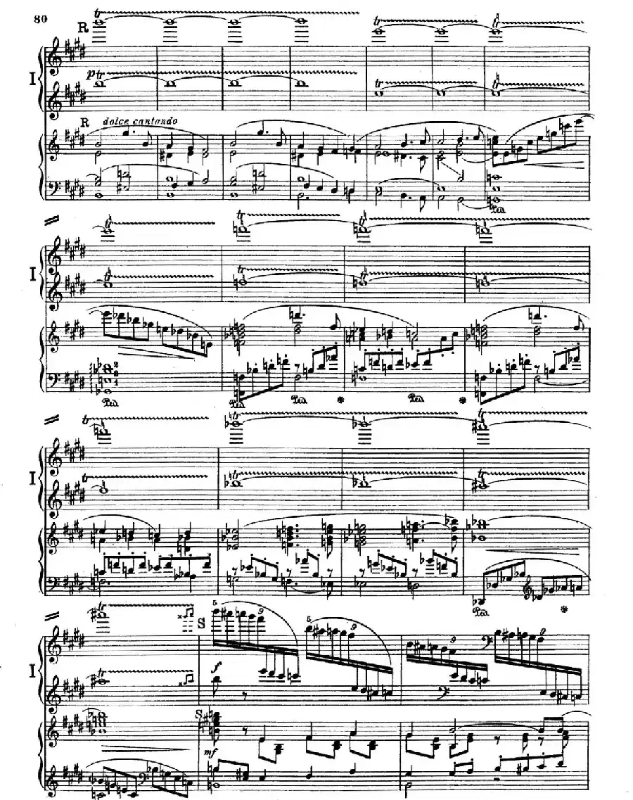 Piano Concerto in E Major Op.59（E大调钢琴协奏曲·双钢琴·第四乐章）