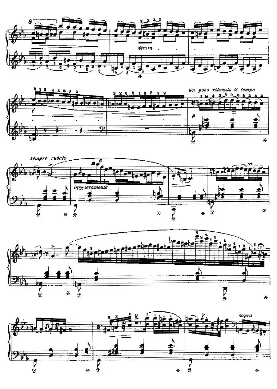 Two Polonaises S.223（2首波洛奈兹舞曲·c小调）