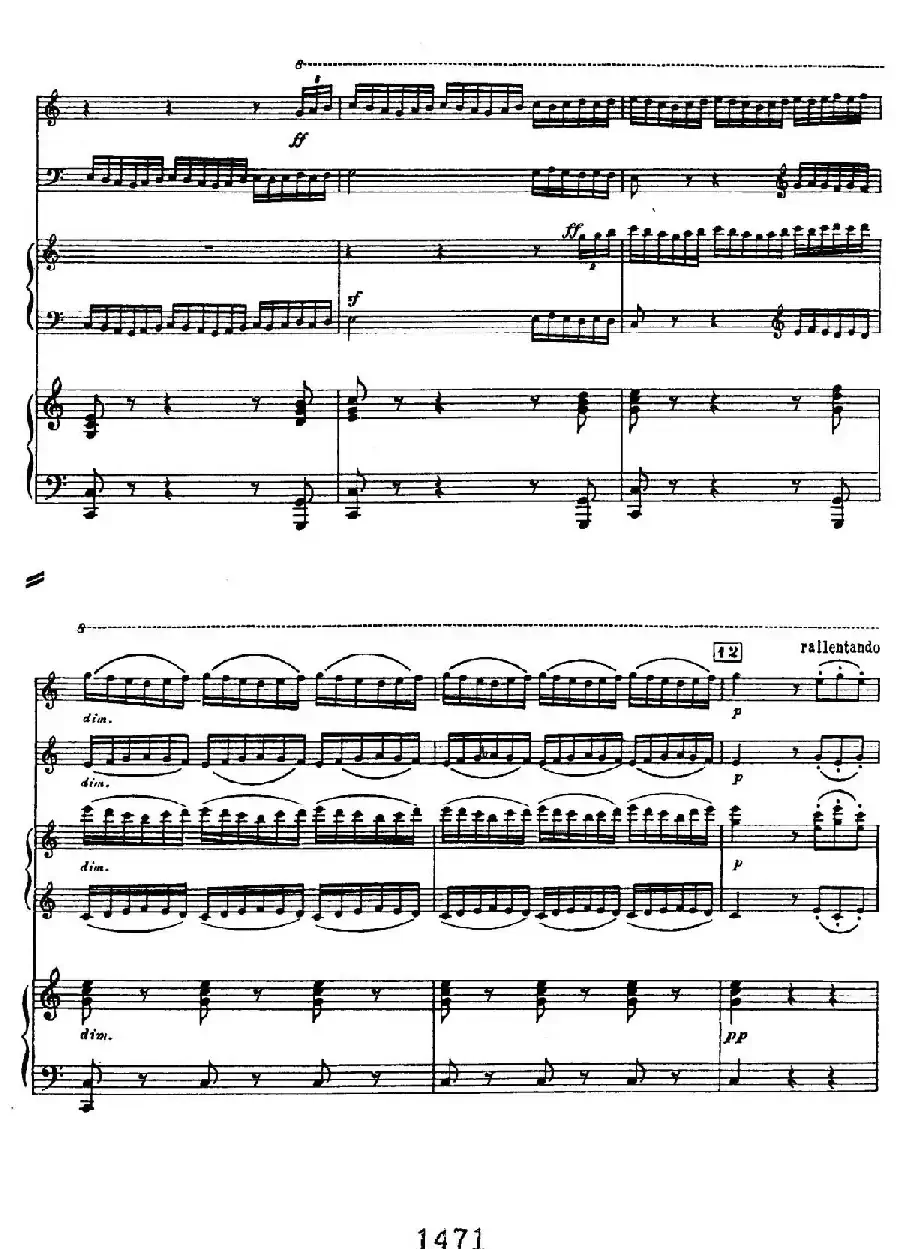 Triple Concerto in C Major Op.56（C大调三重协奏曲·双钢琴·Ⅲ）