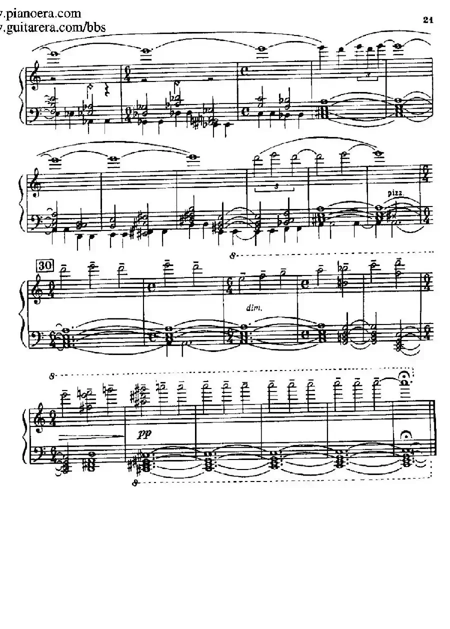 Piano Sonata（钢琴奏鸣曲· 第一乐章）