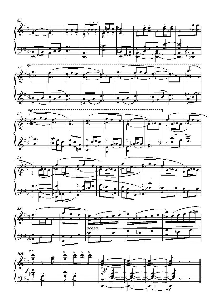 第14钢琴奏鸣曲  Piano Sonata NO.14‘Sonatine’（小奏鸣曲）