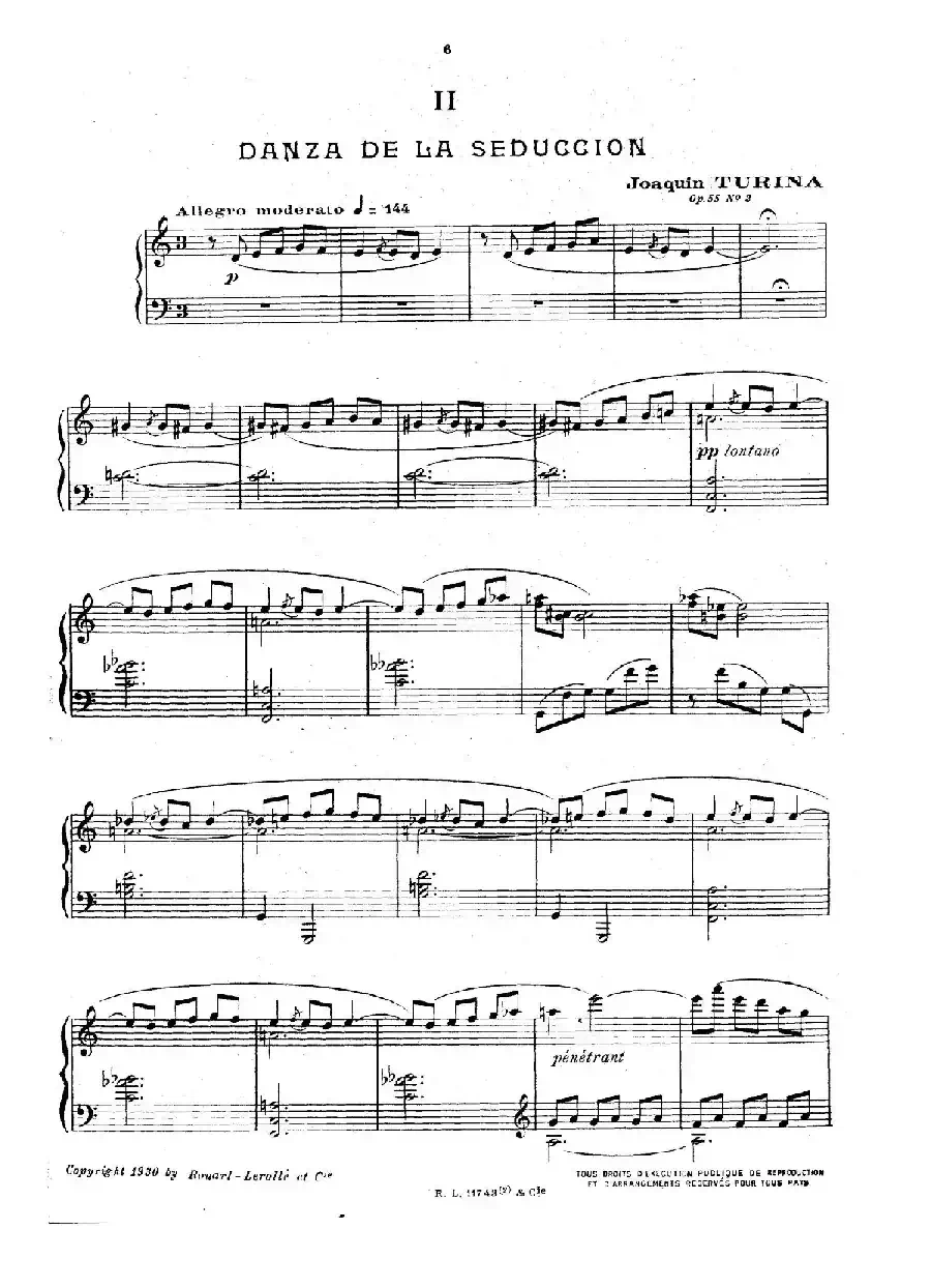 Danzas Gitanas Op.55（吉普赛舞曲）（华金·图里纳作曲版）