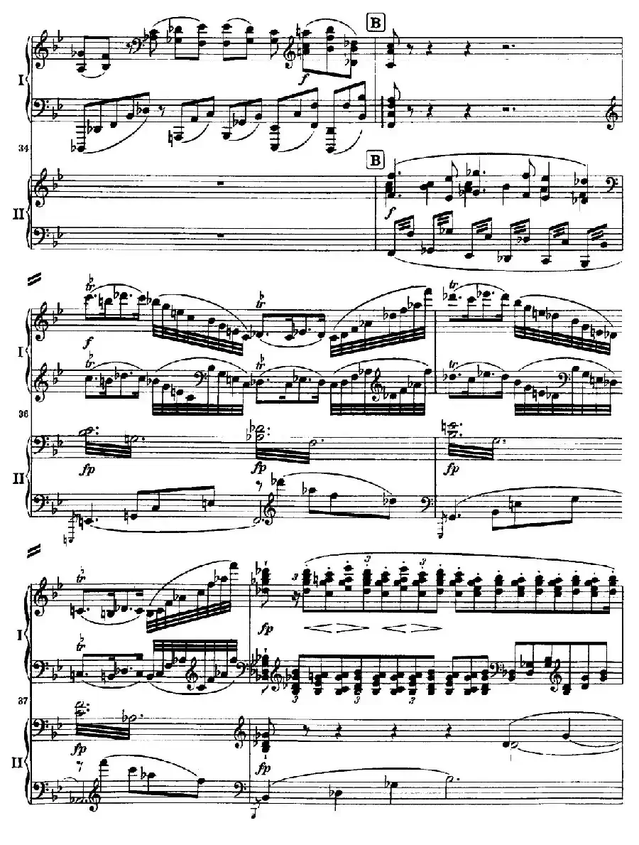 降B大调第二钢琴协奏曲（P61——70）