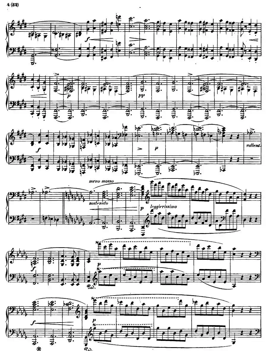 升c小调钢琴谐谑曲Op.39（第三号）