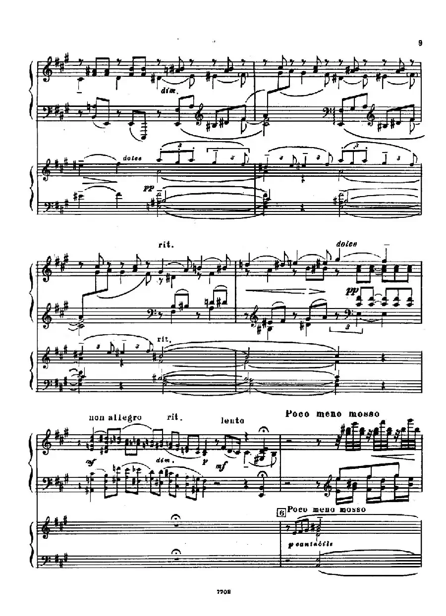 升f小调第一钢琴协奏曲 Op.1（双钢琴版）