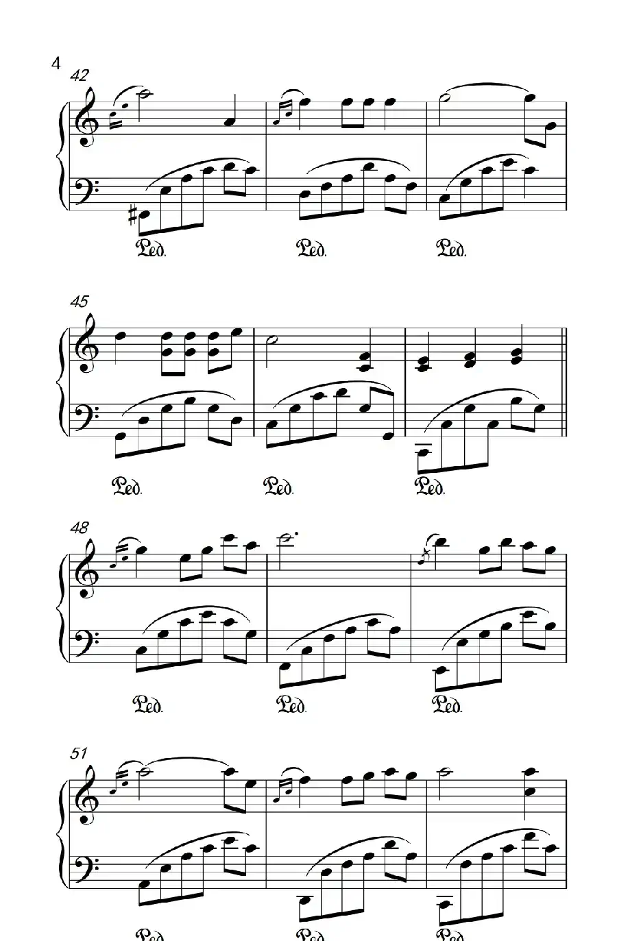 栀子花开（《弹吧音教》制谱）