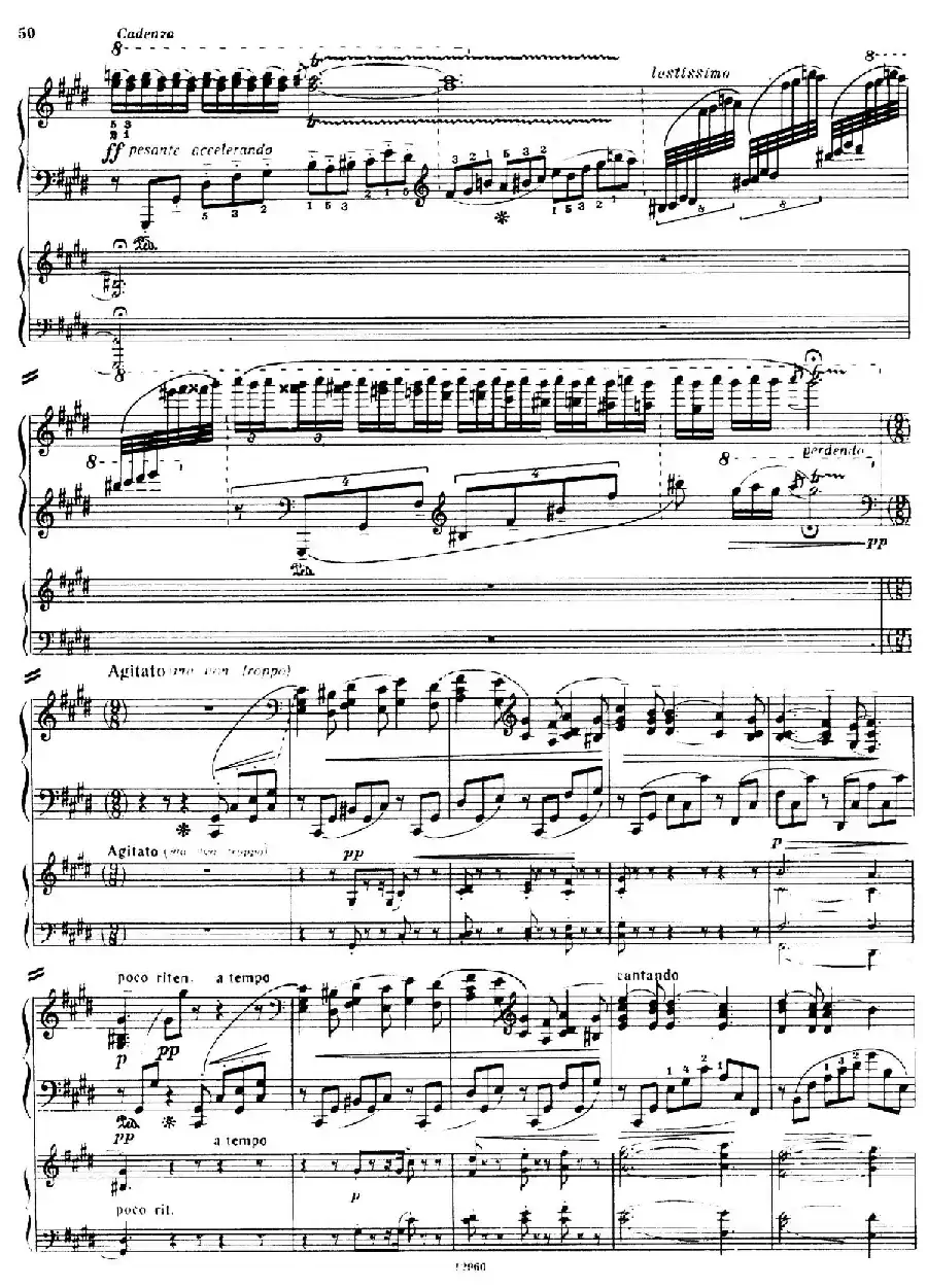 Piano Concerto No.2 in c Minor Op.50（c小调第二钢琴协奏曲·Ⅱ·双钢琴）