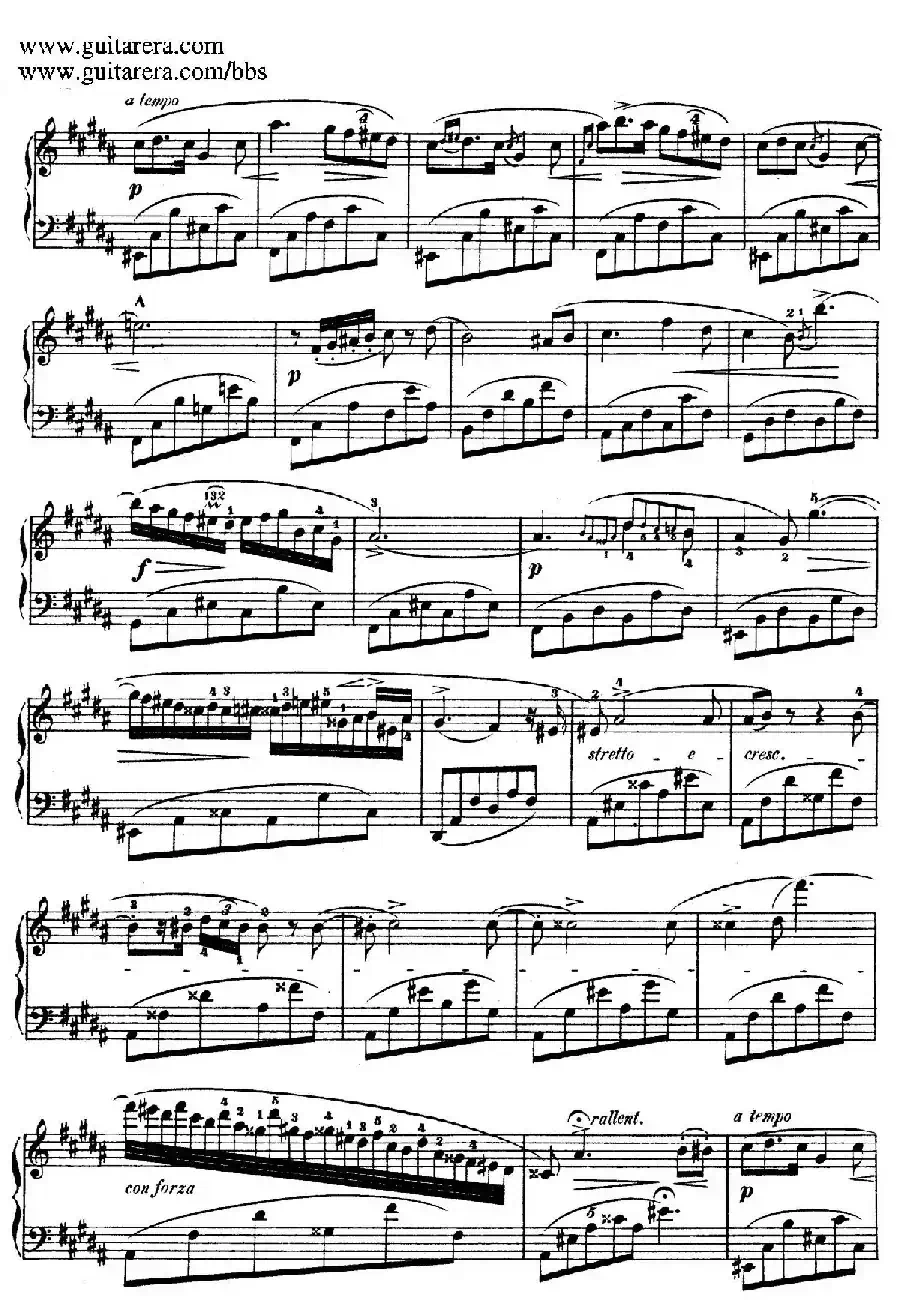 3 Nocturnes Op.9（3首夜曲·3）