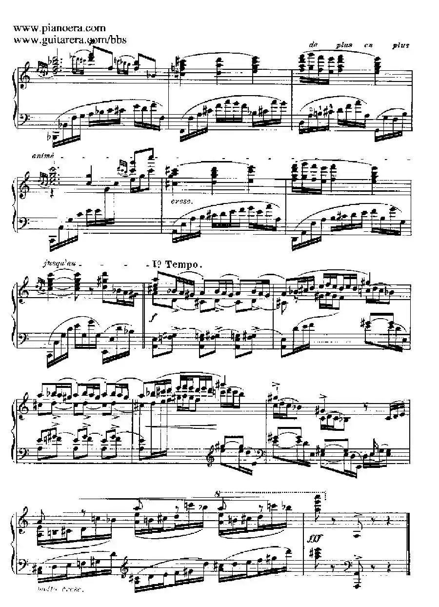 Goyescas（戈雅之画）（3. 烛光凡丹戈 El Fandango De Candil）