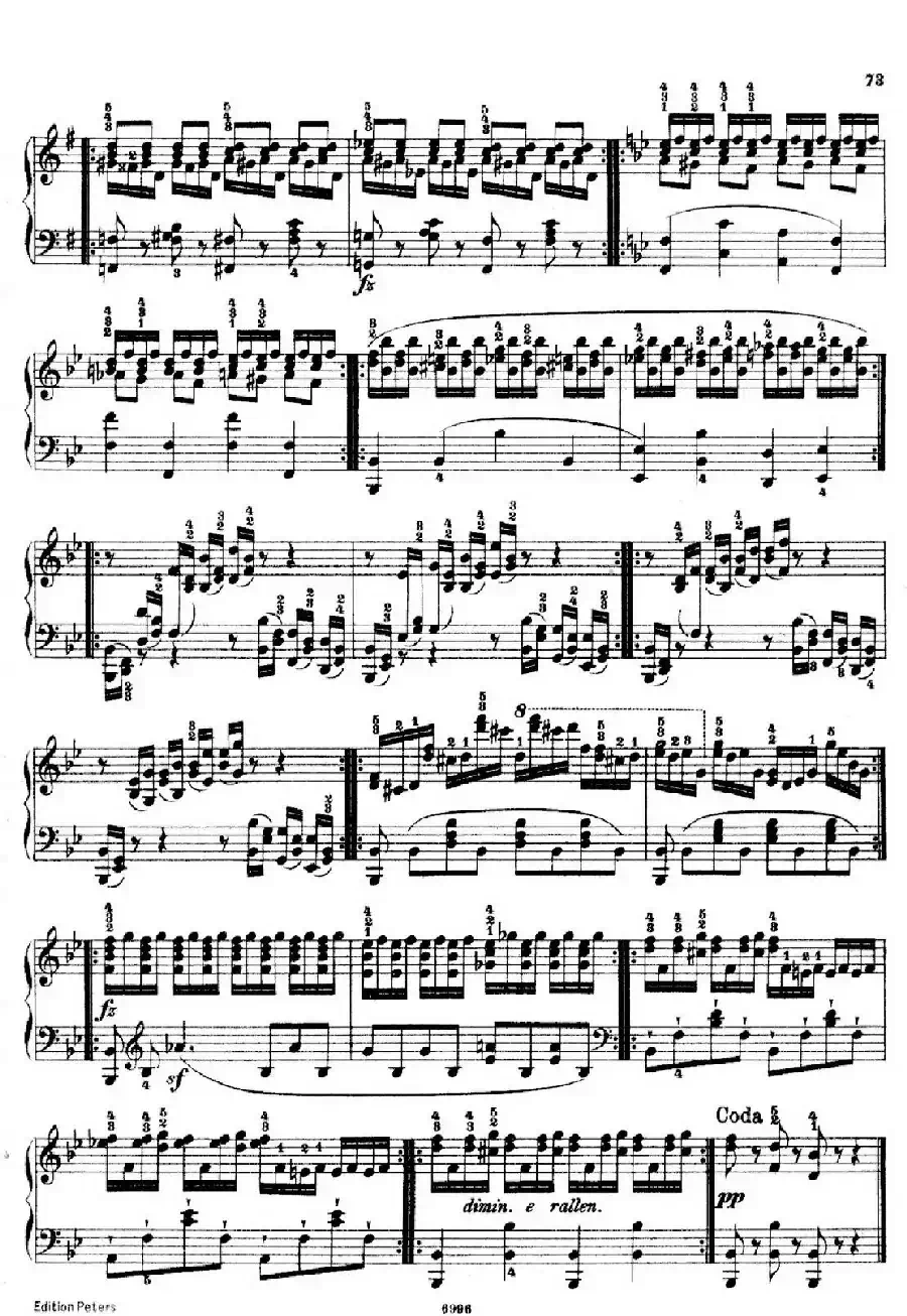 School of the Virtuoso Op.365（60首钢琴高级练习曲·30）