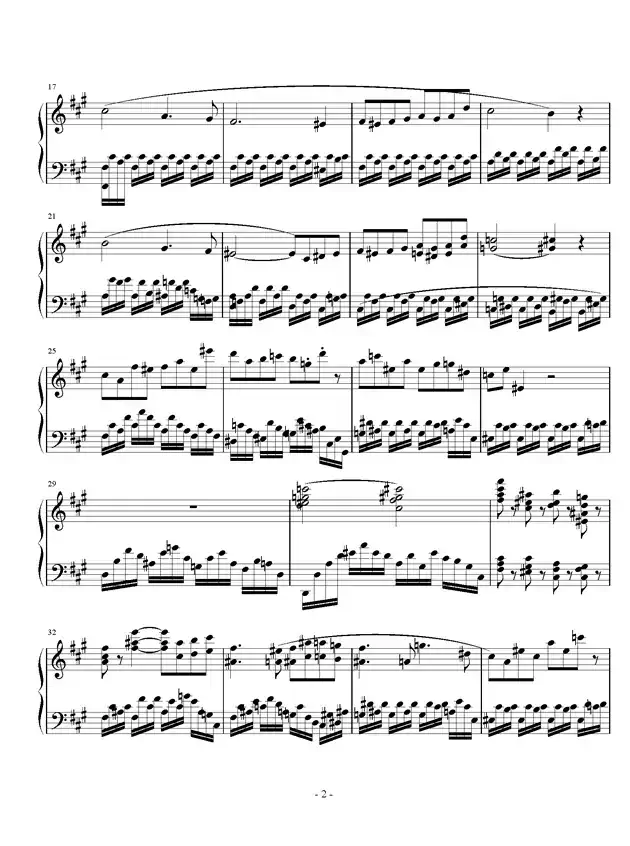 托卡塔组曲：2、（#f小调）末日的审判 