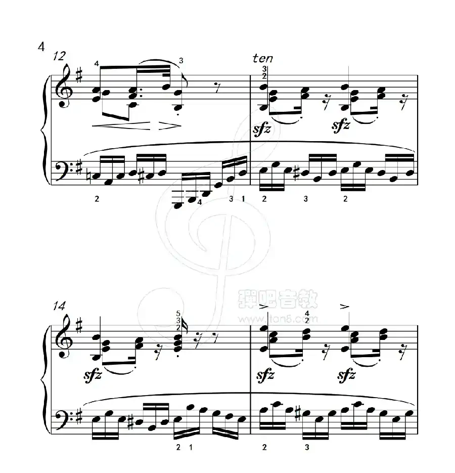 练习曲 22(克拉莫钢琴练习曲60首)