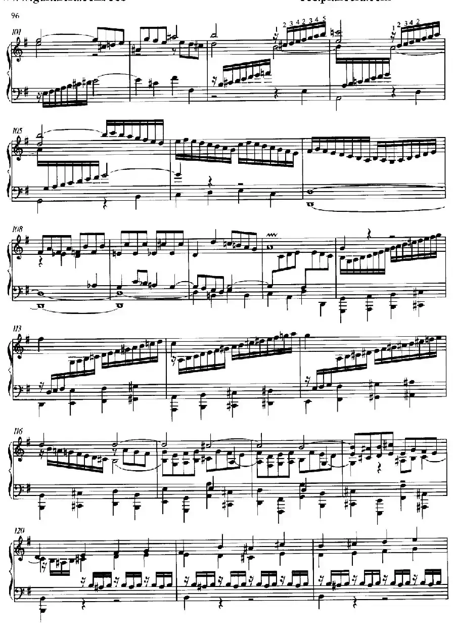 Prelude and Fugue in e Minor BWV 548（e小调前奏曲与赋格）