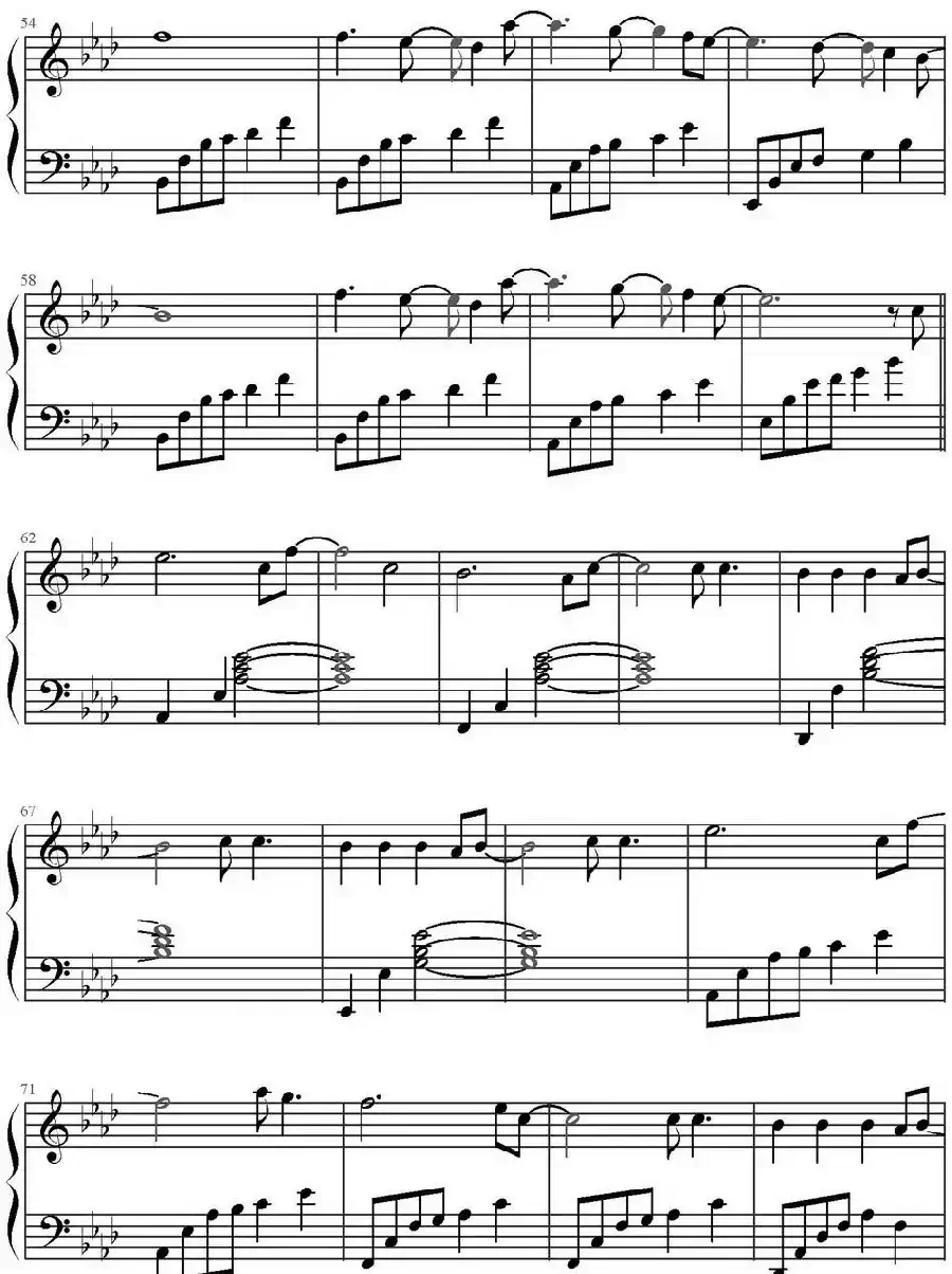 All Of Me(文武贝钢琴编配版)