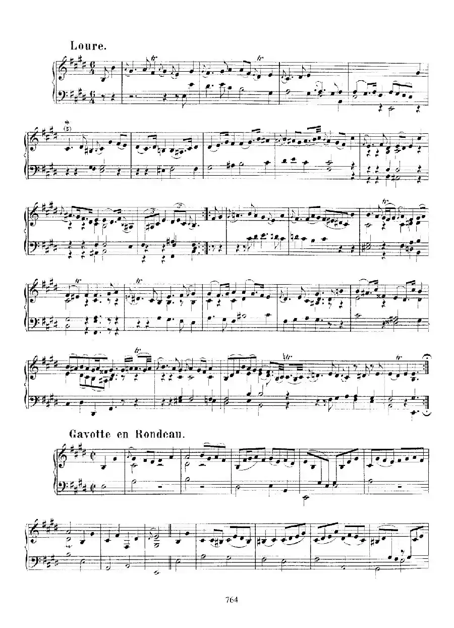 Partita in E Major BWV 1006a（E大调第三无伴奏小提琴组曲·钢琴独奏版）