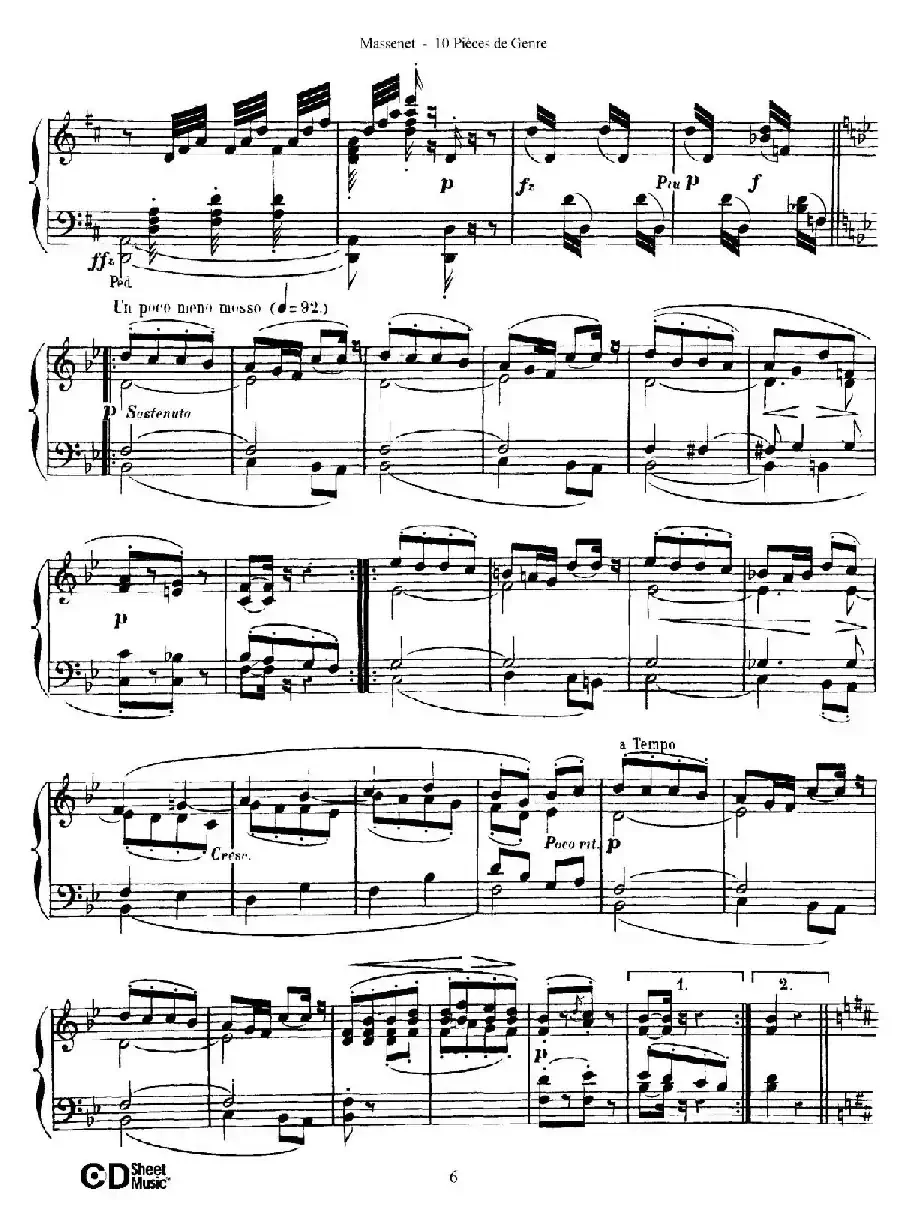 Dix Pièces de Genre Op.10（10首个性小品·Ⅱ）