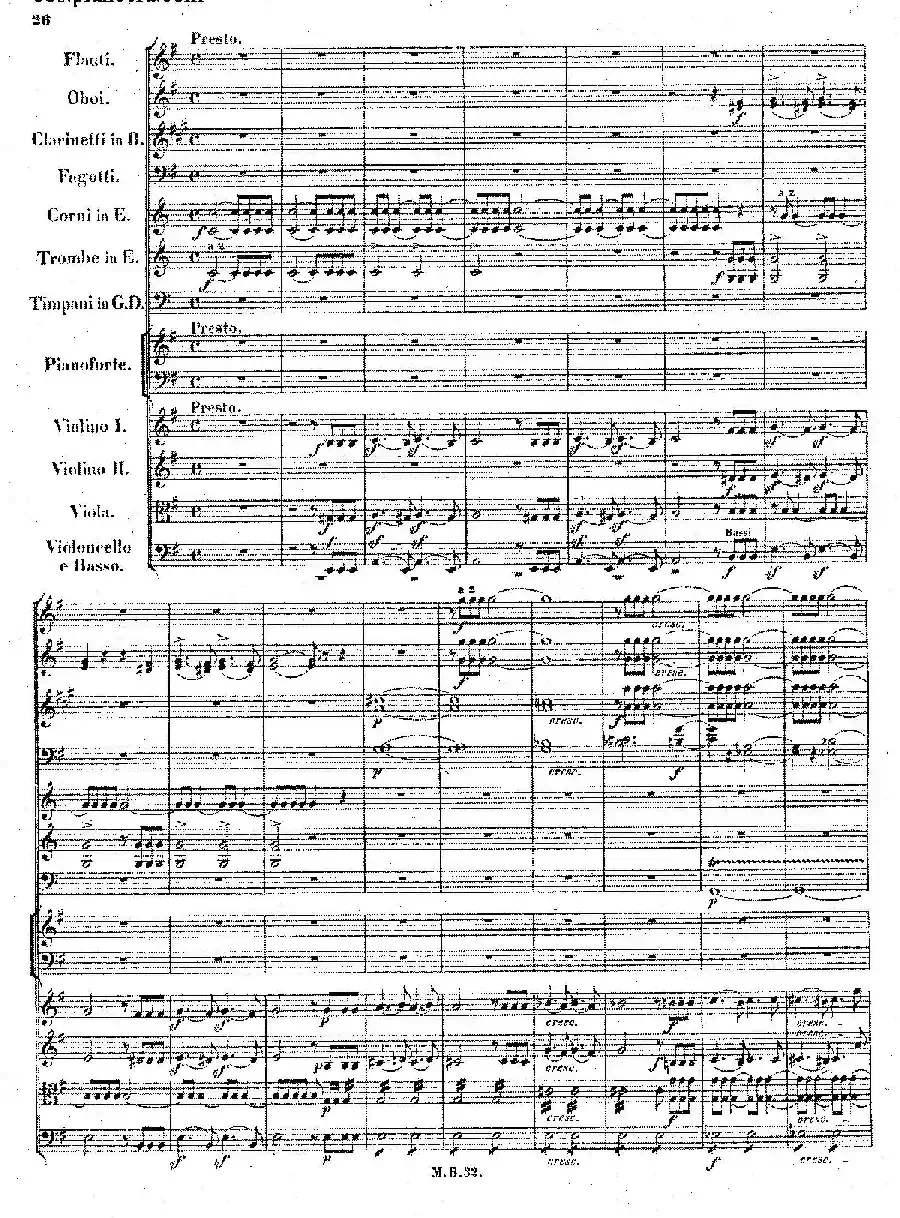 Piano Concerto No.1 in g Minor Op.25（g小调第一钢琴协奏曲·总谱）