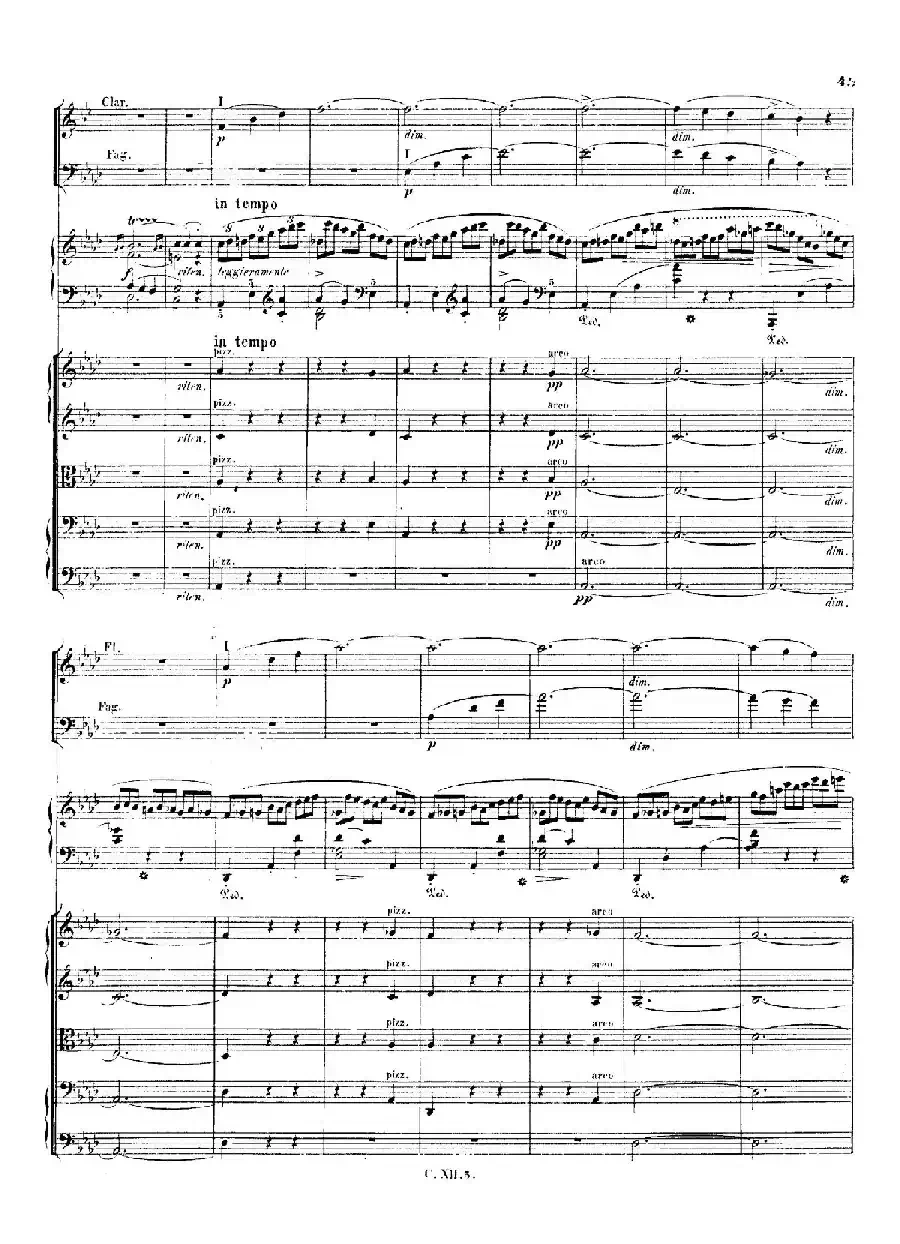 Piano Concerto No.2 in f Minor Op.21（f小调第二钢琴协奏曲·总谱）