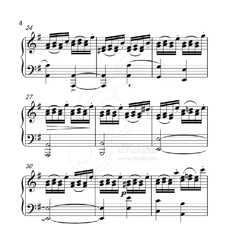 练习曲 28(克拉莫钢琴练习曲60首)