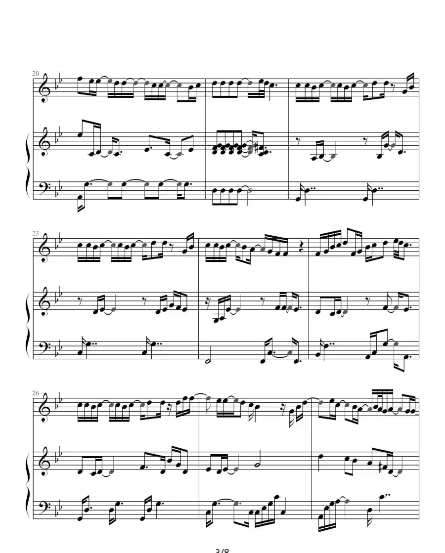 习惯(Poison Ivy)(钢琴伴奏谱)