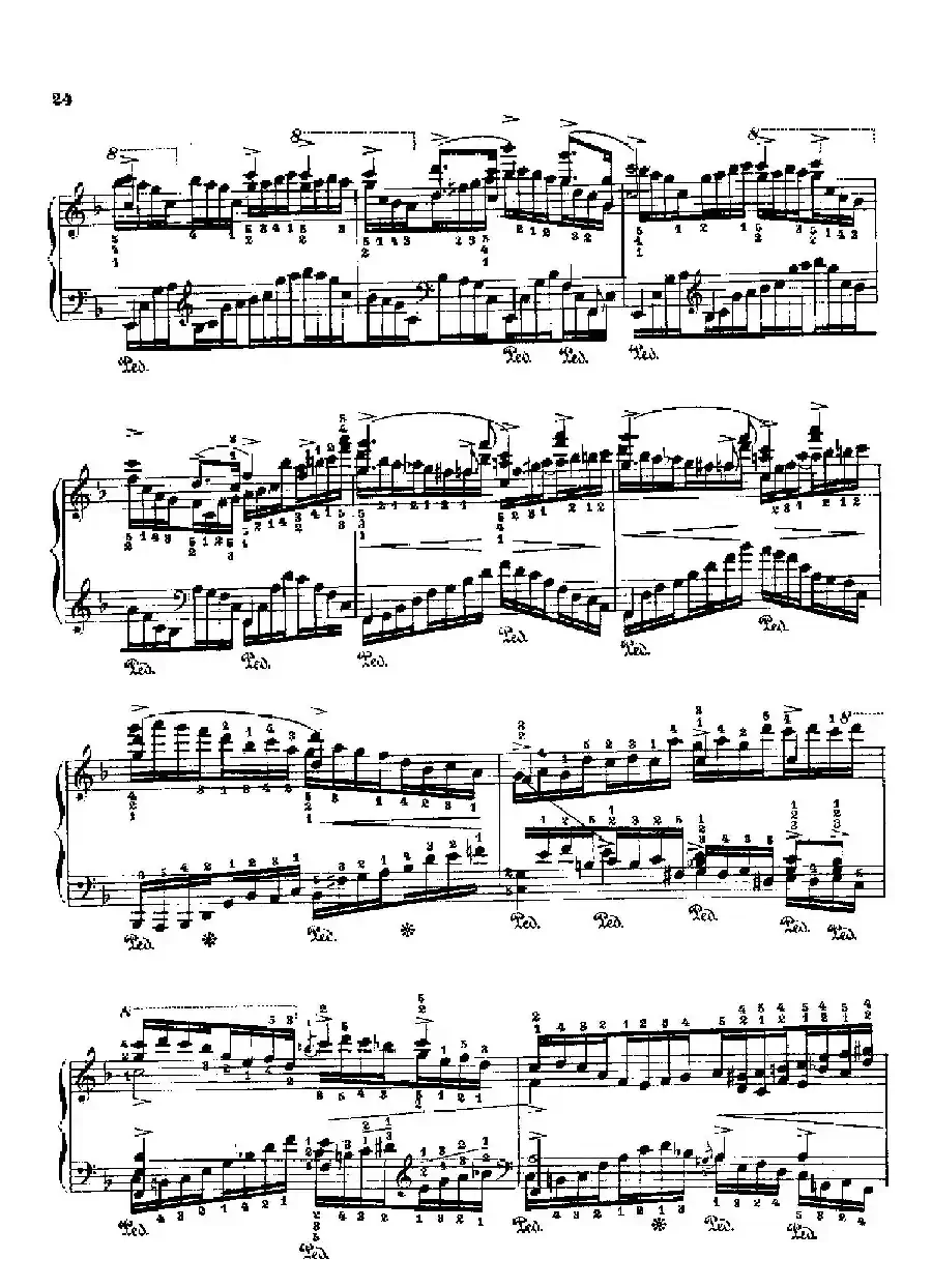 53首以肖邦练习曲为素材而作的练习曲（No.16）
