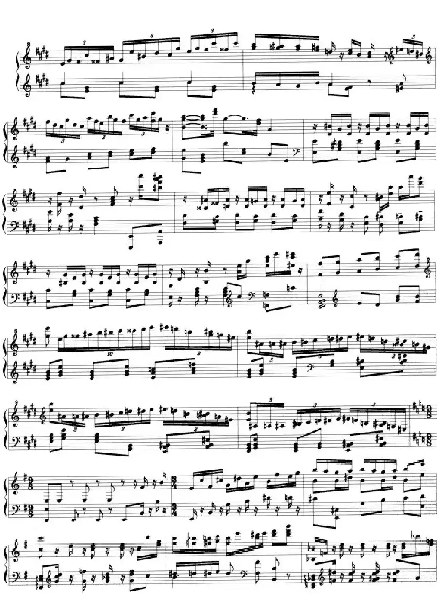 Carmen Variations 12 Pieces（12首卡门主题变奏曲·7—8）