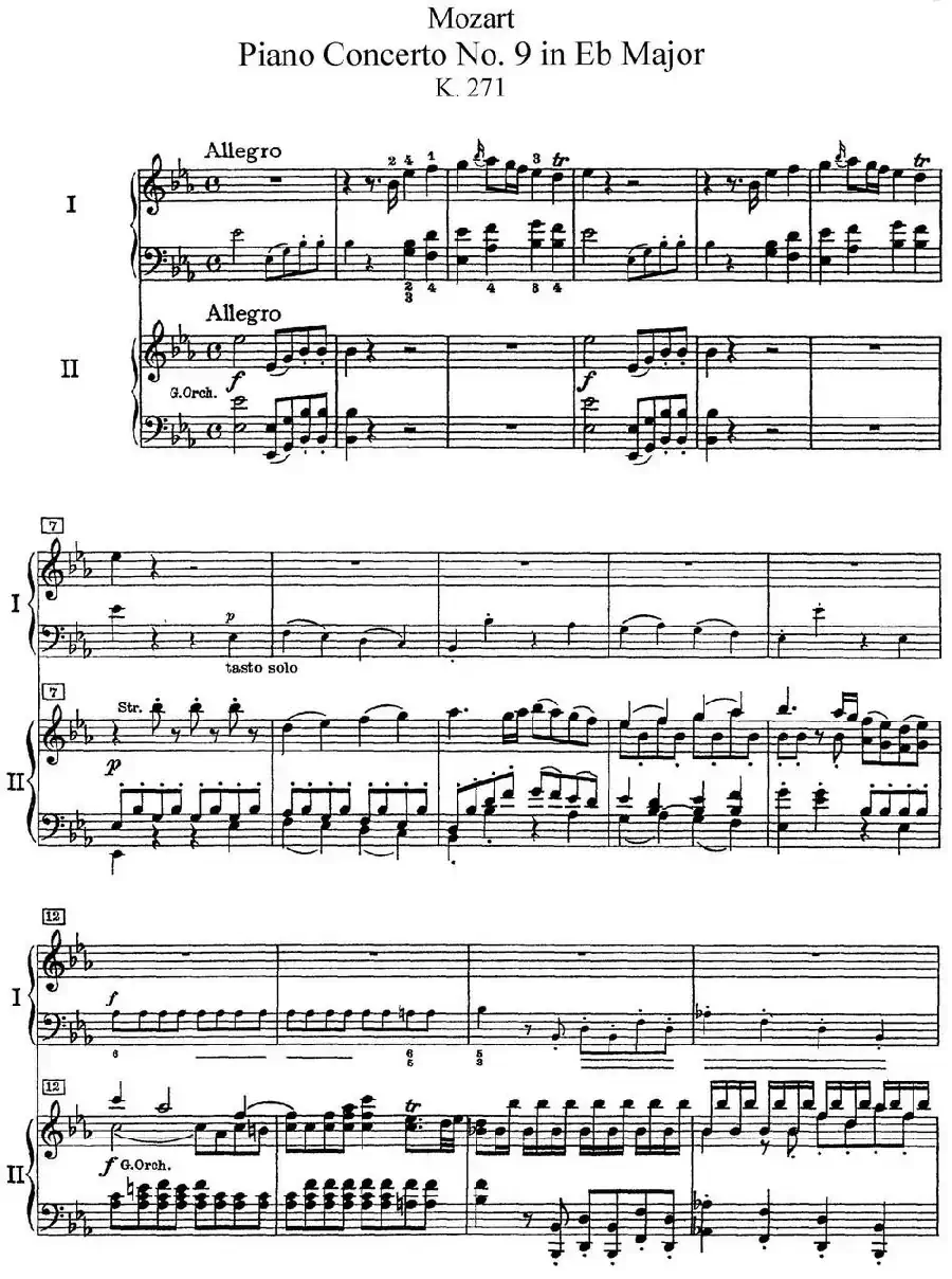 二十八部钢琴协奏曲 No.9（P1-15）