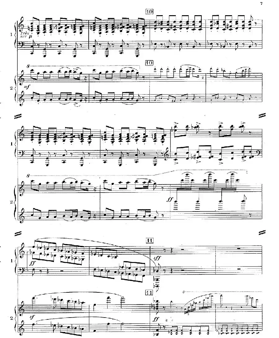 Concerto for 2 Pianos in d Minor（d小调双钢琴协奏曲· 第一乐章）