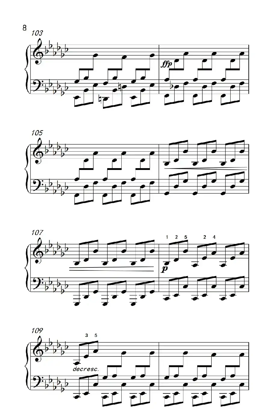 奏鸣曲 Opus 7 第三乐章（贝多芬奏鸣曲集 2）