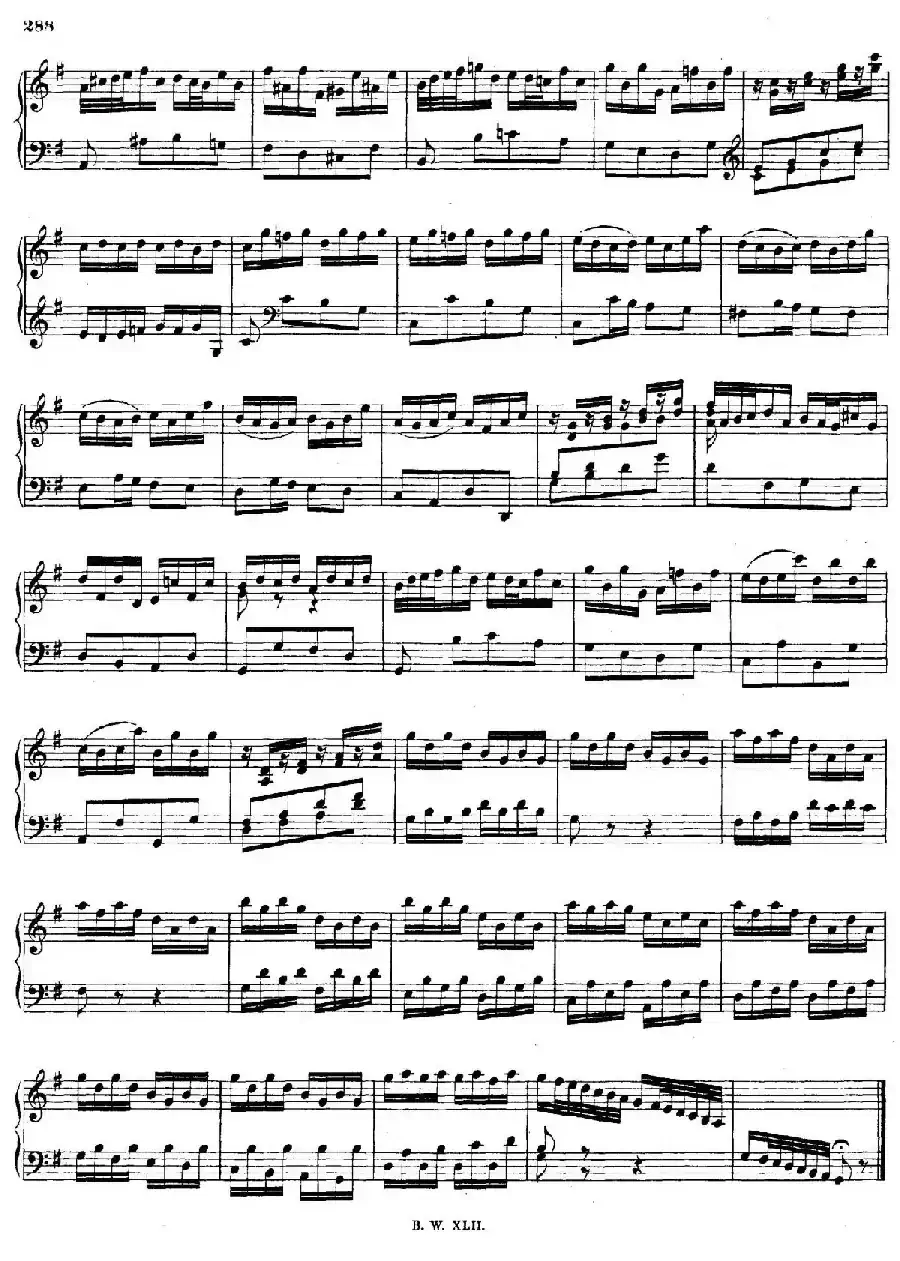 Concerto for Organ in G Major BWV 592（G大调管风琴协奏曲·钢琴独奏版）