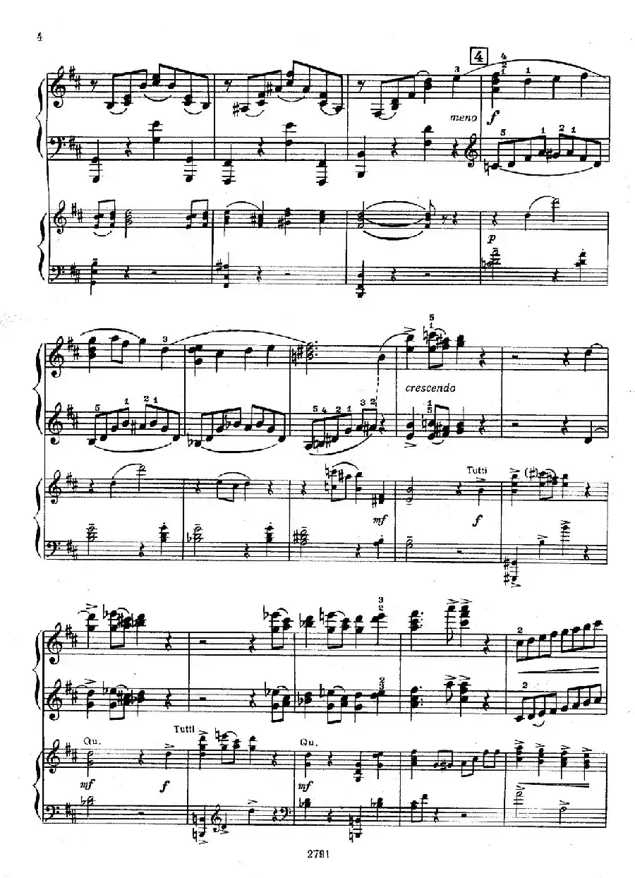 Piano Concerto No.3 in D major, Youth Op.50 - 2 pianos（D大调第三钢琴协奏曲“为青少年而作”Op.50·双钢琴）