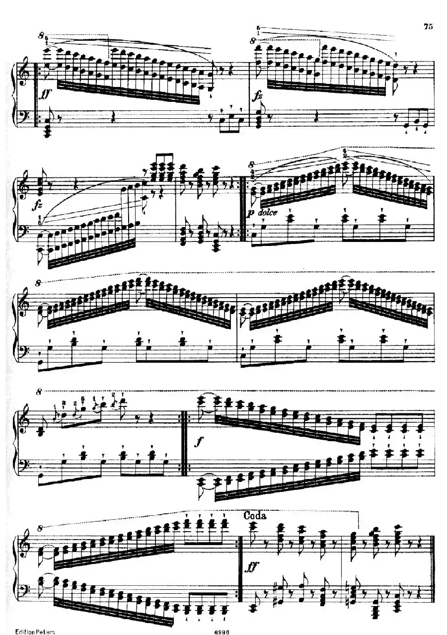 School of the Virtuoso Op.365（60首钢琴高级练习曲·31）