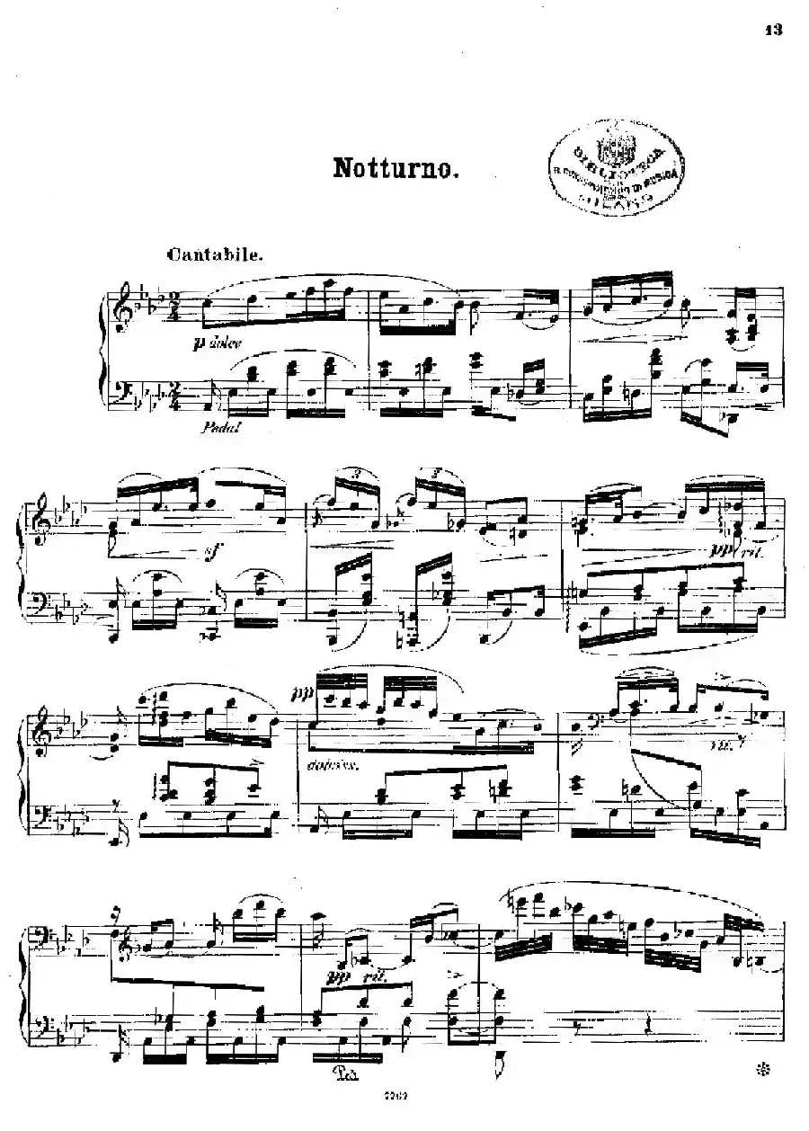 Phantasien Am Clavier Op.36（幻想曲集·第三首）
