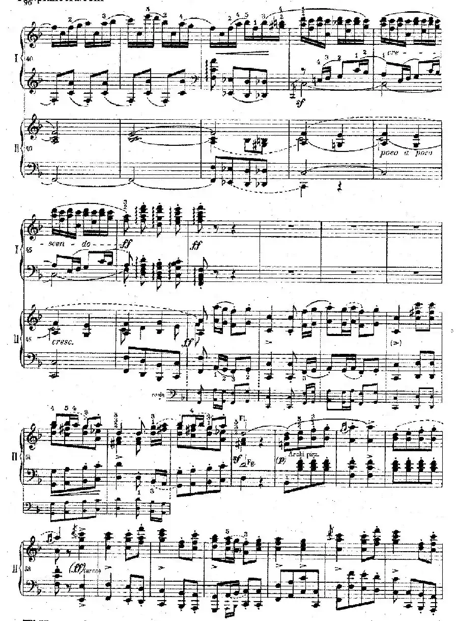 Krakowiak Grand Rondo de Concert Op.14（克拉科维克音乐会用大回旋曲·双钢琴版）