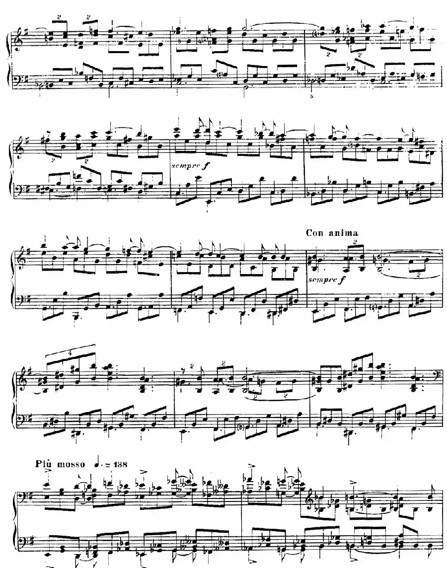 13 Nocturnes, Nocturne No. 12 in E minor （Op.107）