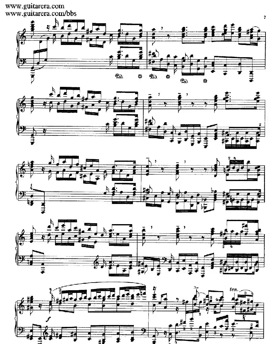 Toccata, Adagio and Fugue in C Major BWV 564 （C大调托卡塔、柔板和赋格）
